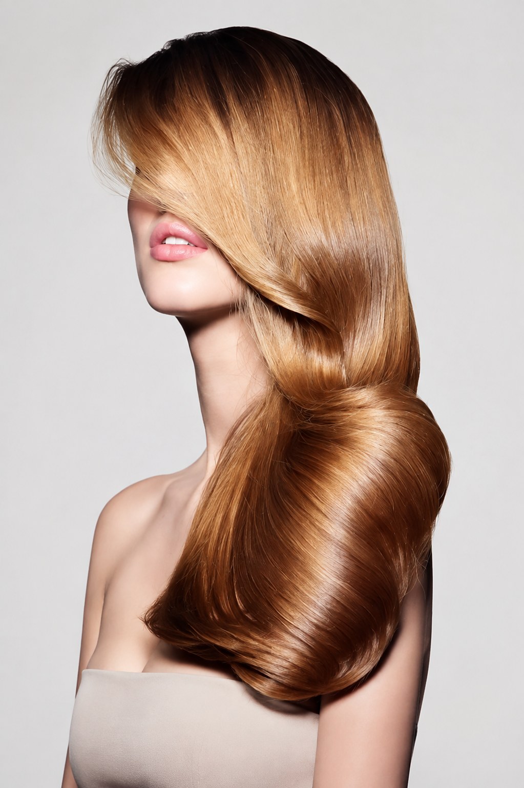Blonde finished at Touchée Organic Salon, ten minutes from Jupiter