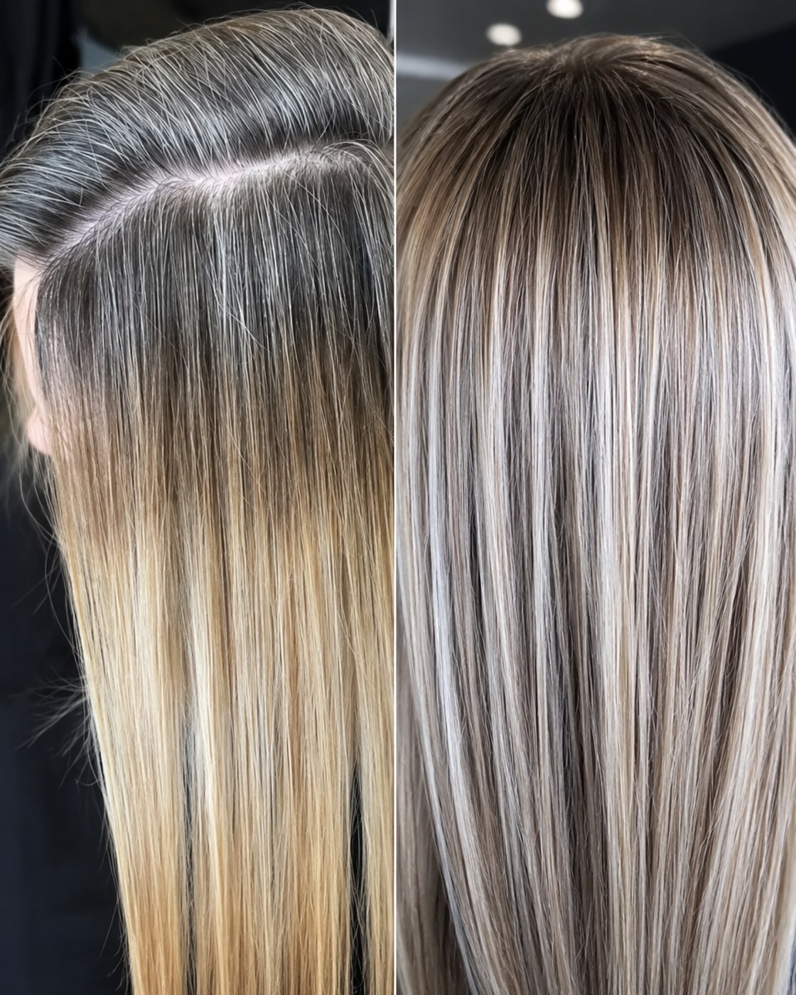 Gray Blending at Touch&eacute;e Organic Salon, Juno Beach