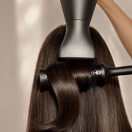 A blow-dry finished section by section