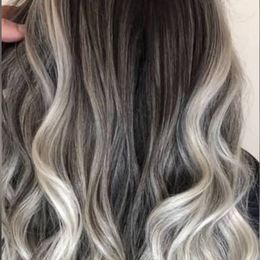A shade dropped in at the root and melted down through the lengths