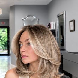 A cut that changes the shape, not just the length