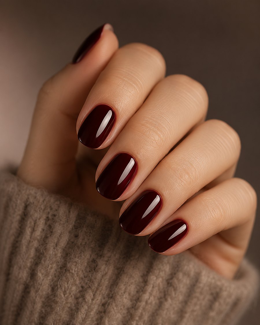 Manicure at Touchée Organic Salon, Juno Beach